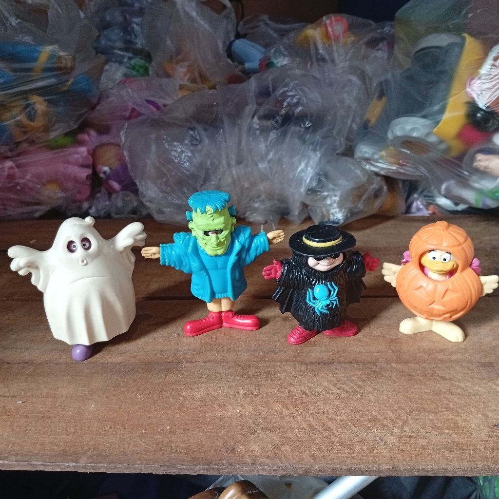 happy meal toys halloween 1995 full set ori