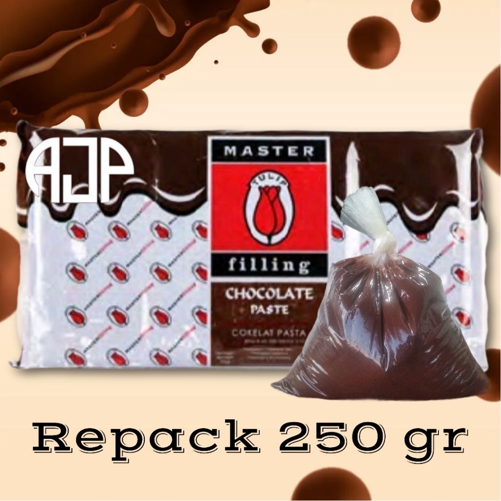 

Tulip Cokelat Filling / Cokelat Pasta | Repack 250 gr