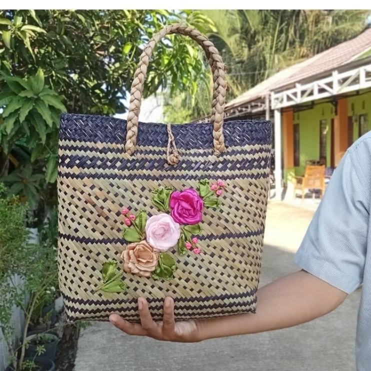 

TAS PURUN BESAR 30X30 SULAM BUNGA