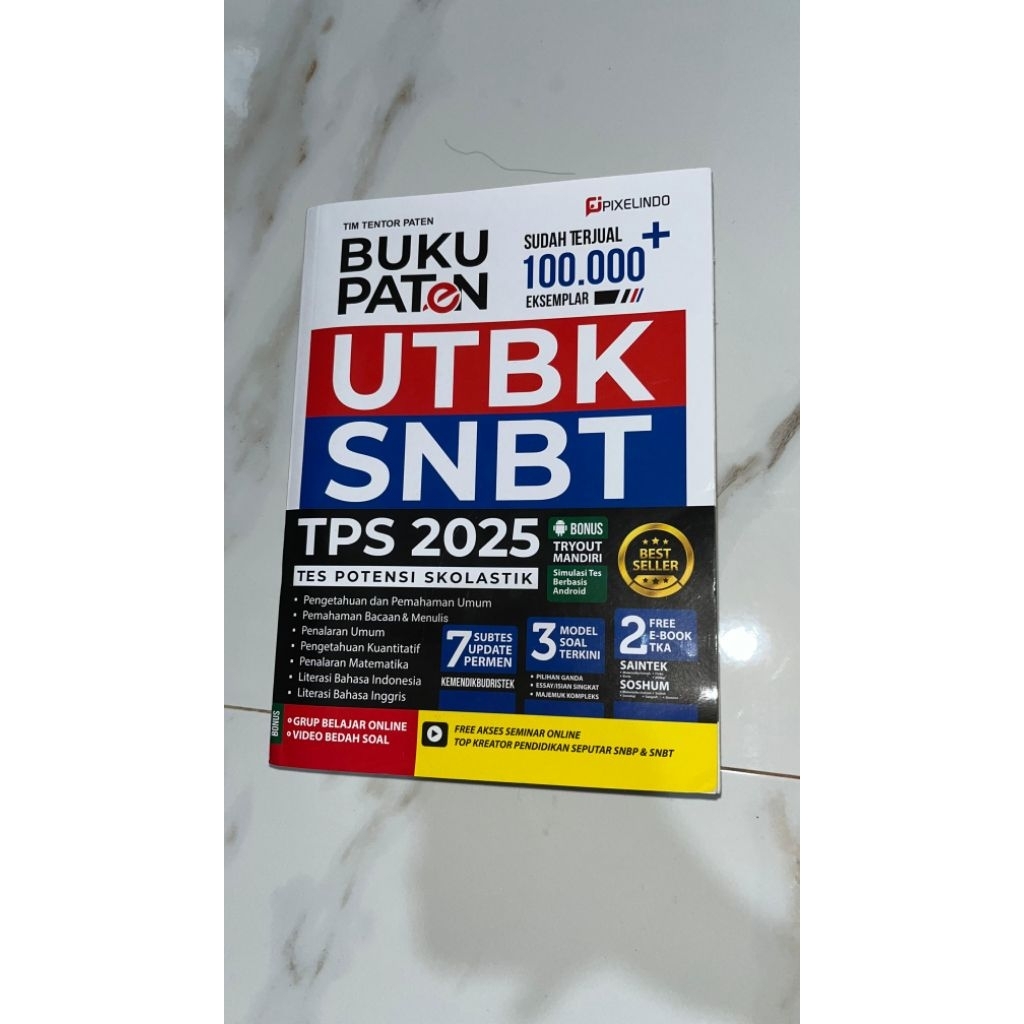 Preloved buku Paten UTBK SNBT 2025