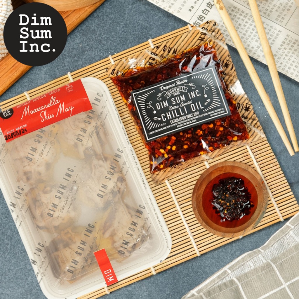 

Chili Oil Sachet x Shiumay Mozzarella | Paket Special Bundling Dimsum Inc