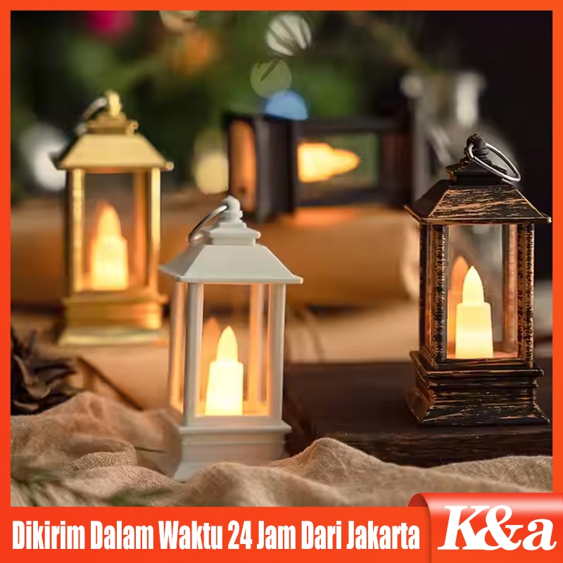 Lentera LED Mini / Lilin Elektrik / Lilin LED / Lilin Eletrik Unik / Tempat Lilin Lentera