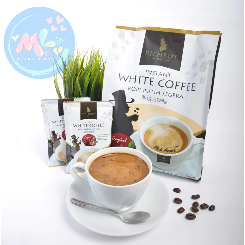 

Kopi instan 3 in 1 richboy white coffee kopi putih ( 15 x 40 g )