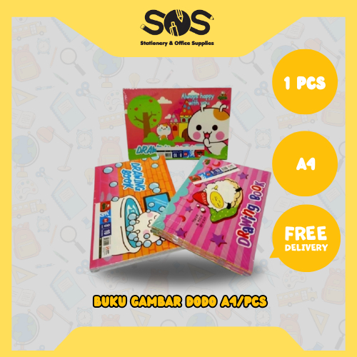 

Buku Gambar Dodo A4 1 Pcs