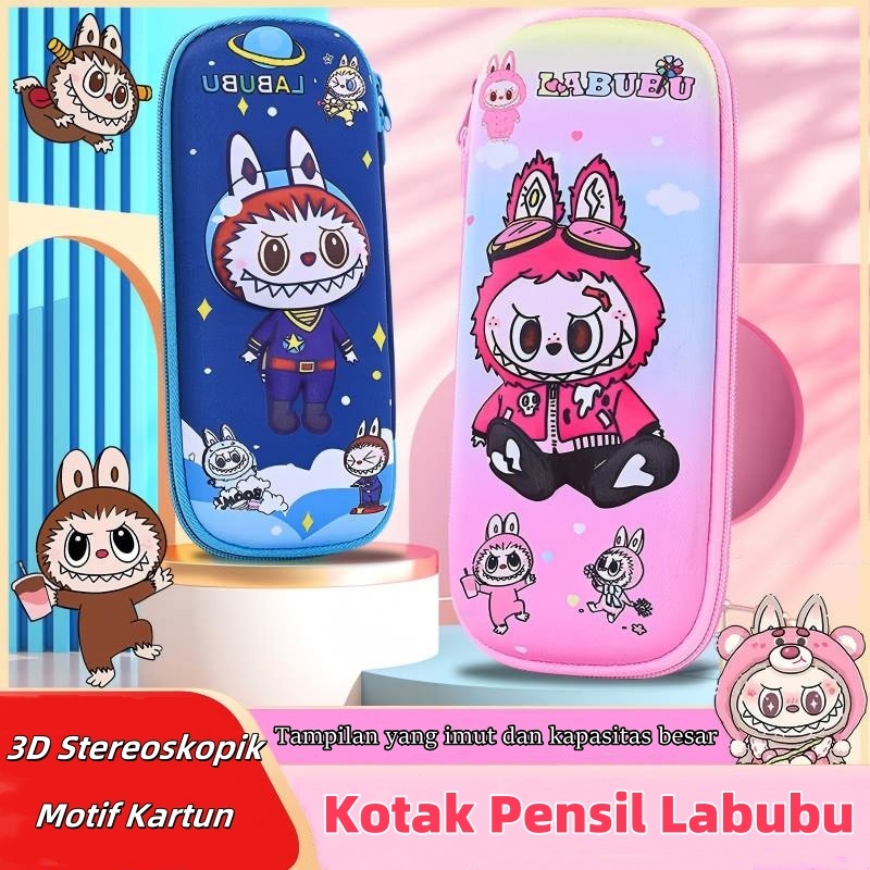 

Tempat Labubu Kotak Pensil Kartun 3D Lucu Imut