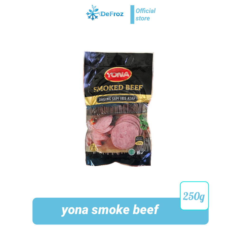 

YONA Smoked Beef - Daging Iris Asap 250 Gram