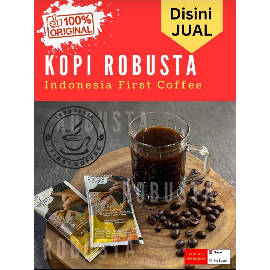 ROBUSTA + GULA (SASET)