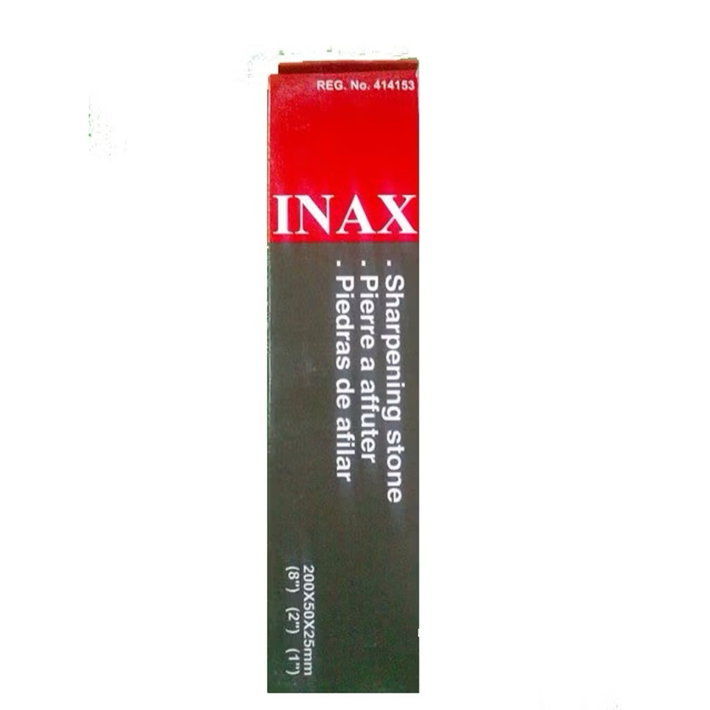 Batu asah INAX 8” inch / Batu gosok pengasah pisau / Sharpening stone INAX / Ungkal INAX