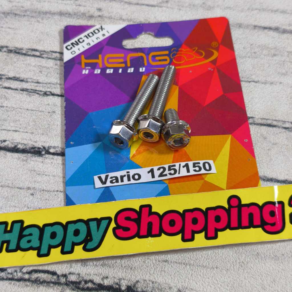 Baut oli gardan set crankcase Gardan Vario 125/150