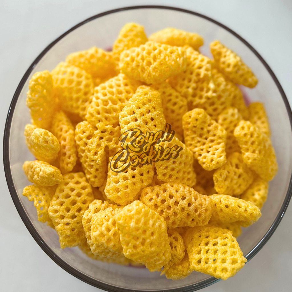 TARO GEMBUNG NET taro gembung keju taro jaring snack camilan kiloan 250 gram