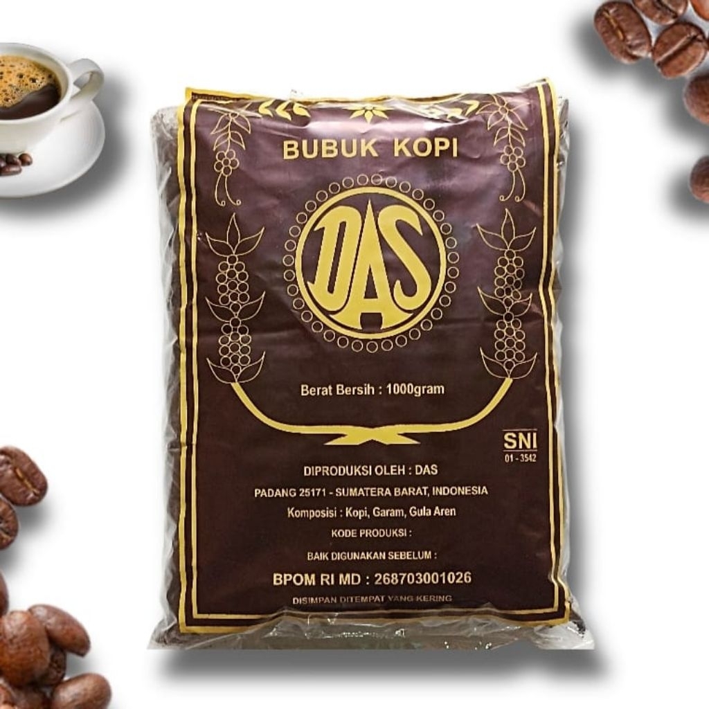 

Kopi DAS Asli Robusta 1kg