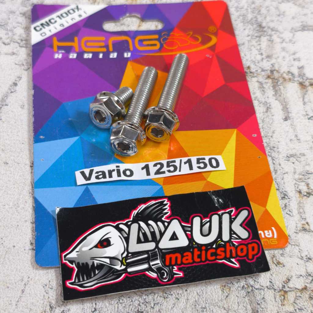 Baut oli gardan set crankcase Gardan Vario 125/150