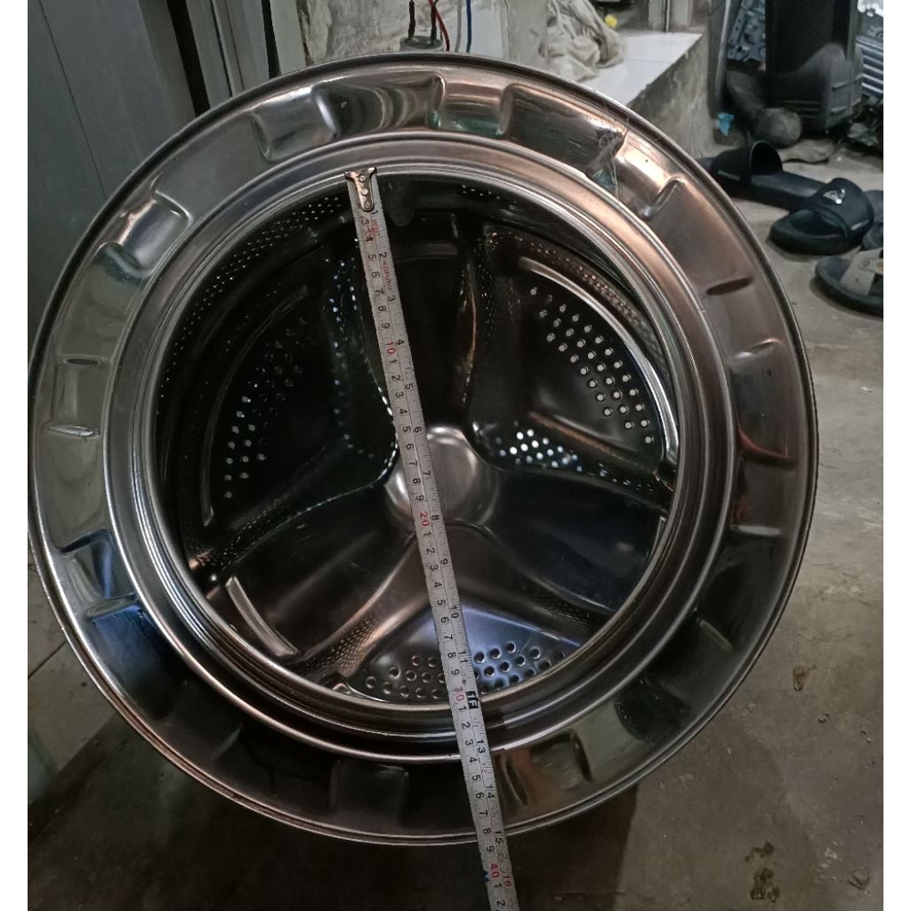 tabung stenlis mesin cuci Sharp prontloading ES-FL 1082G / 1082B