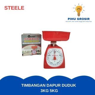 steele timbangan duduk 5kg  manual
