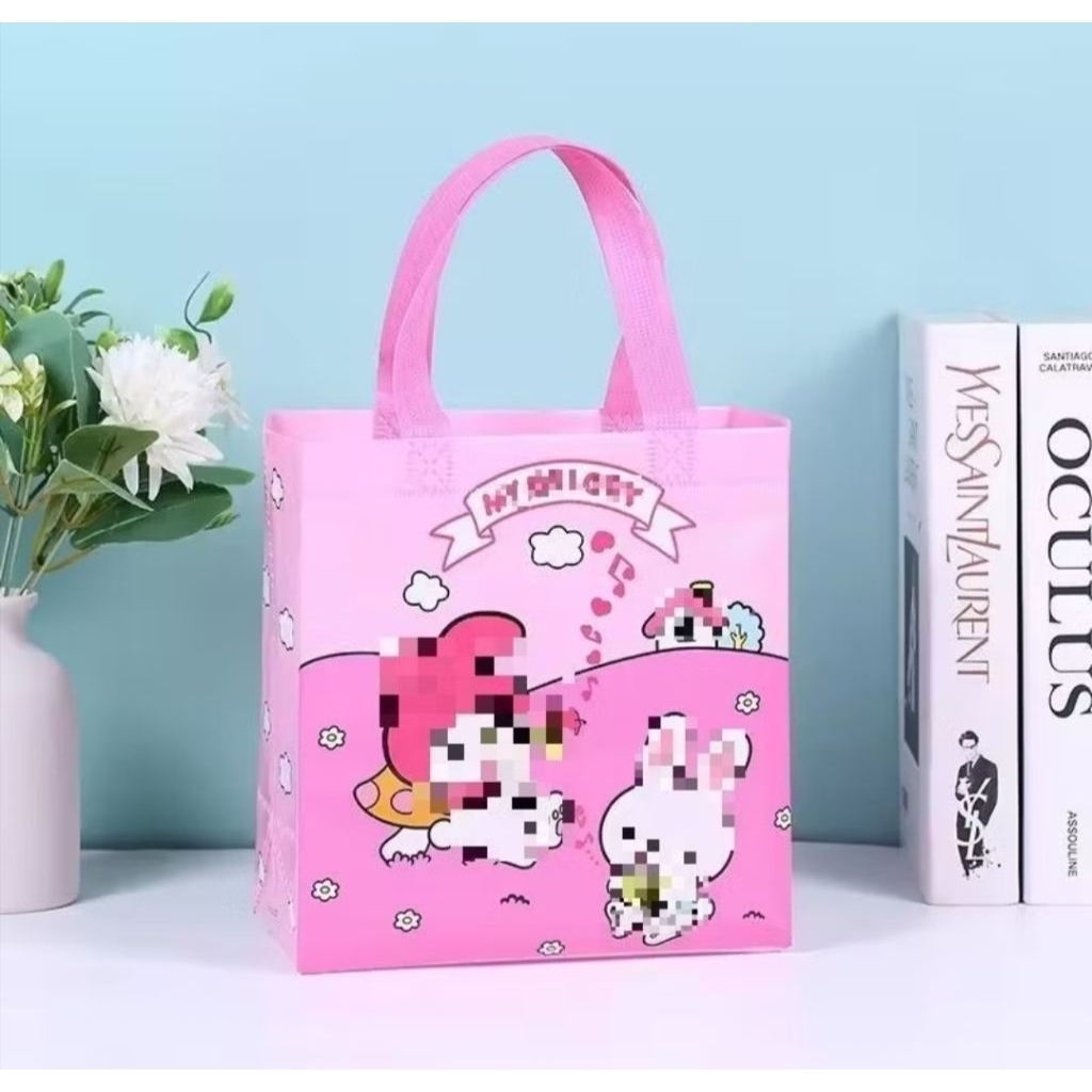 

goodie Bag kantong anak Motif Kartun Goodie Bag Tas kado ulang Tahun karakter Animals
