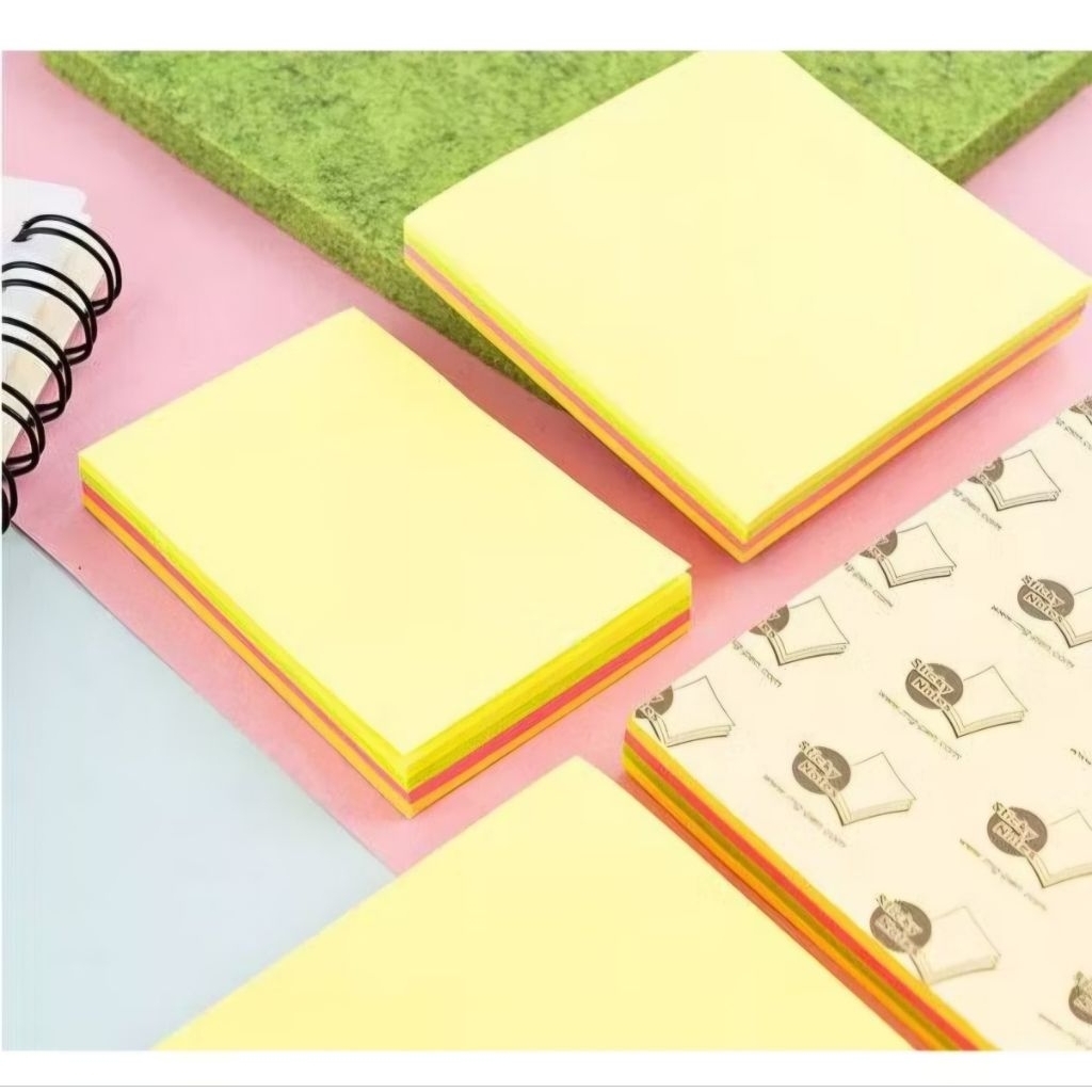 

M&G Sticky Note Berbagai Ukuran – Memo Tempel