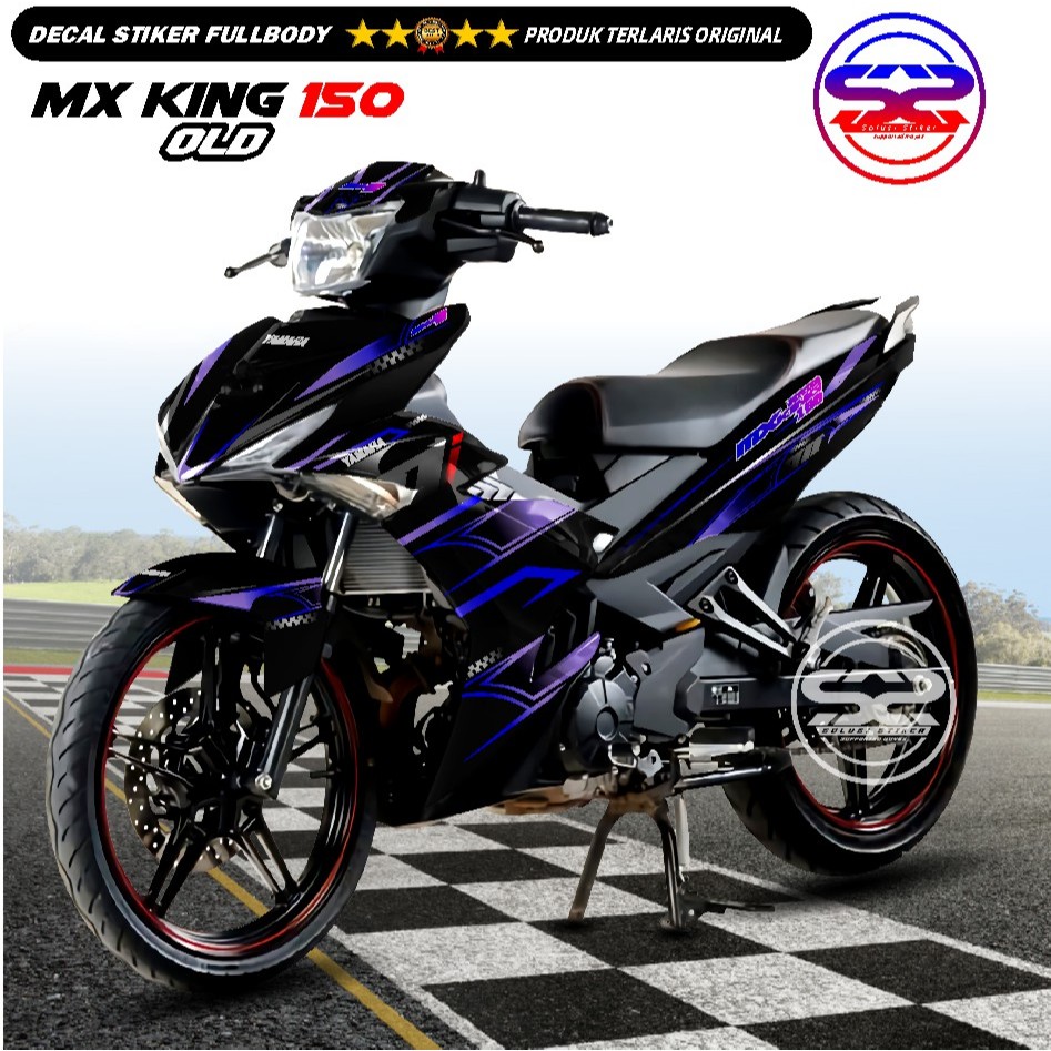 ( Cod ) Decal Stiker MX King 150 Old Full Body - Sticker Decal Yamaha MX King Full Body Terbaru Kere