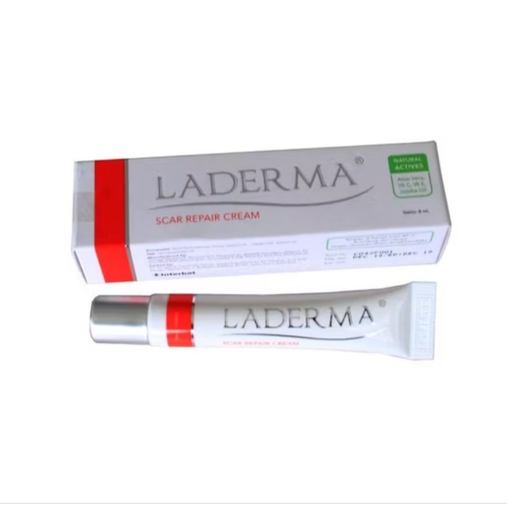 Laderma Scar Cream Repair Cream penghilang bekas luka