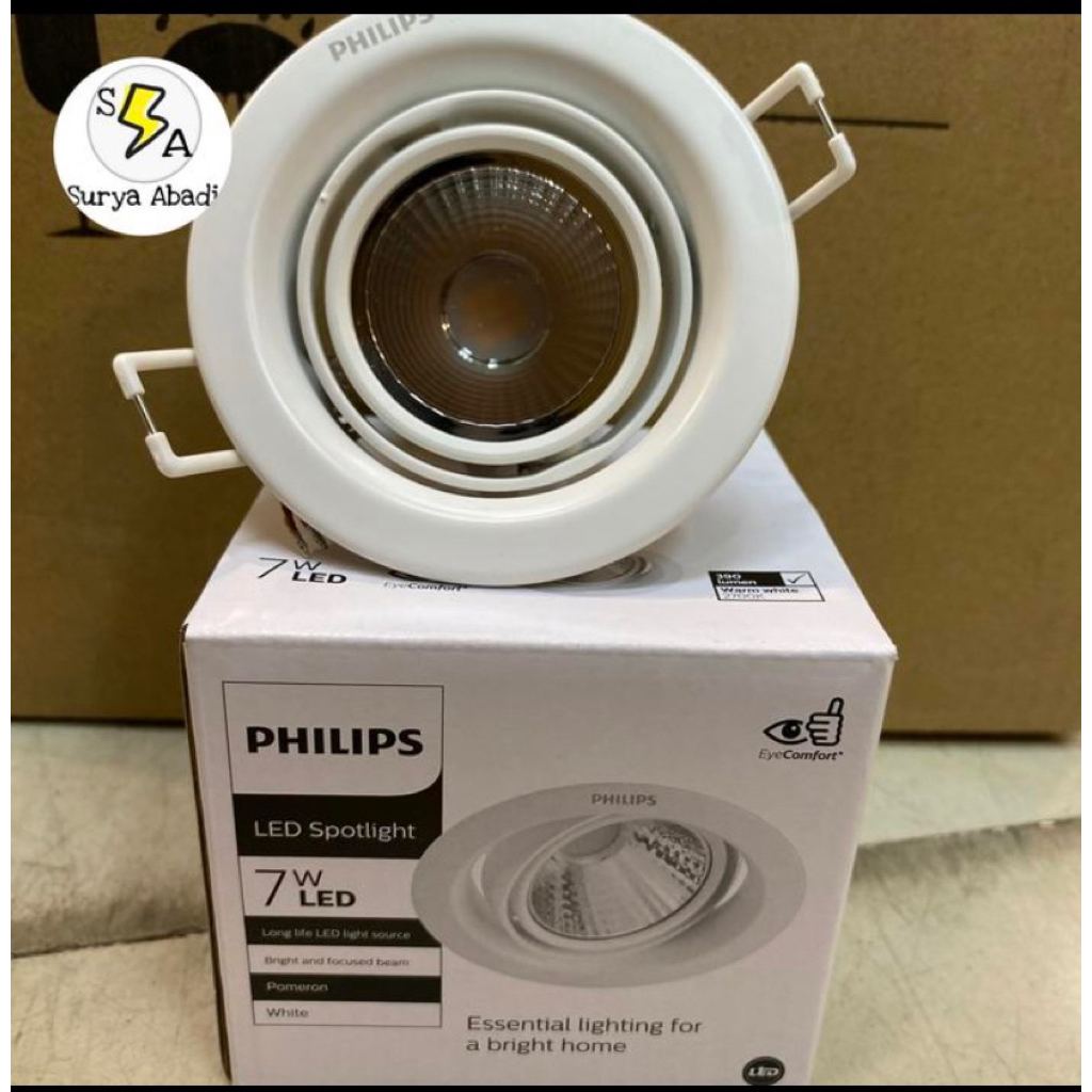 lampu pomeron 7watt 2700K philips
