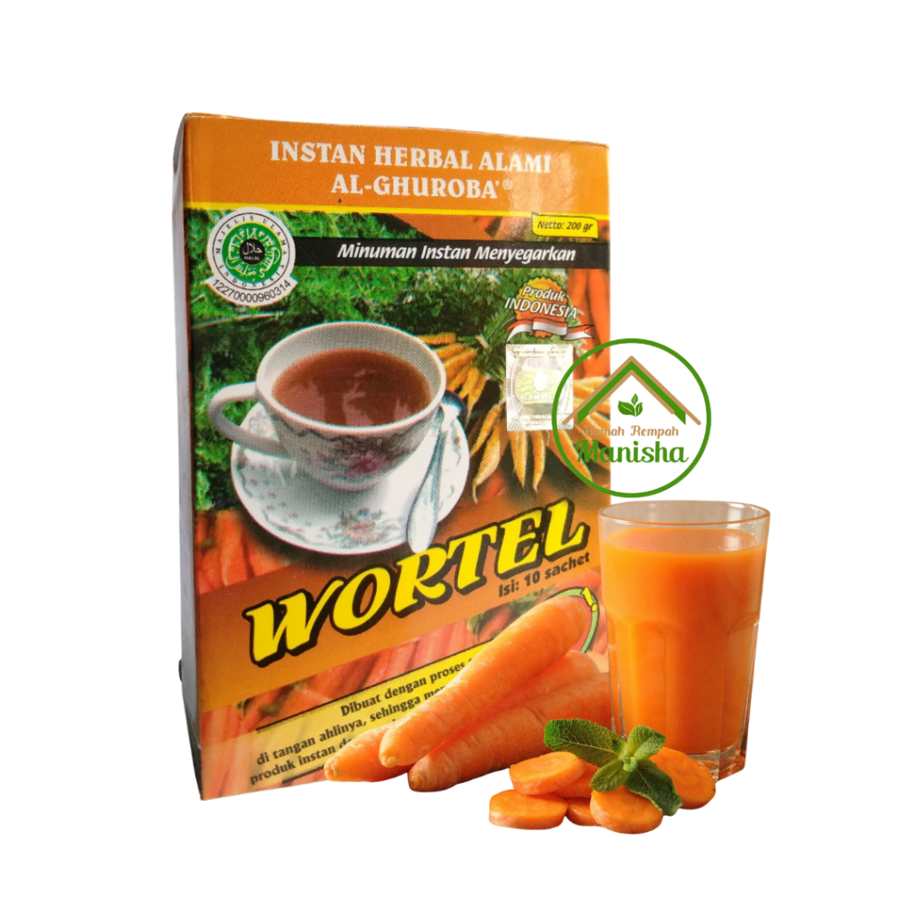 

Instan Wortel Herbal Al-Ghuroba isi 10 Scachet - Kaya Vitamin A