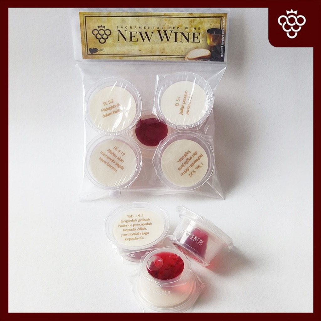 

Paket Eksklusif Anggur Perjamuan Kudus + Hosti Ayat Besar - isi 5 baru