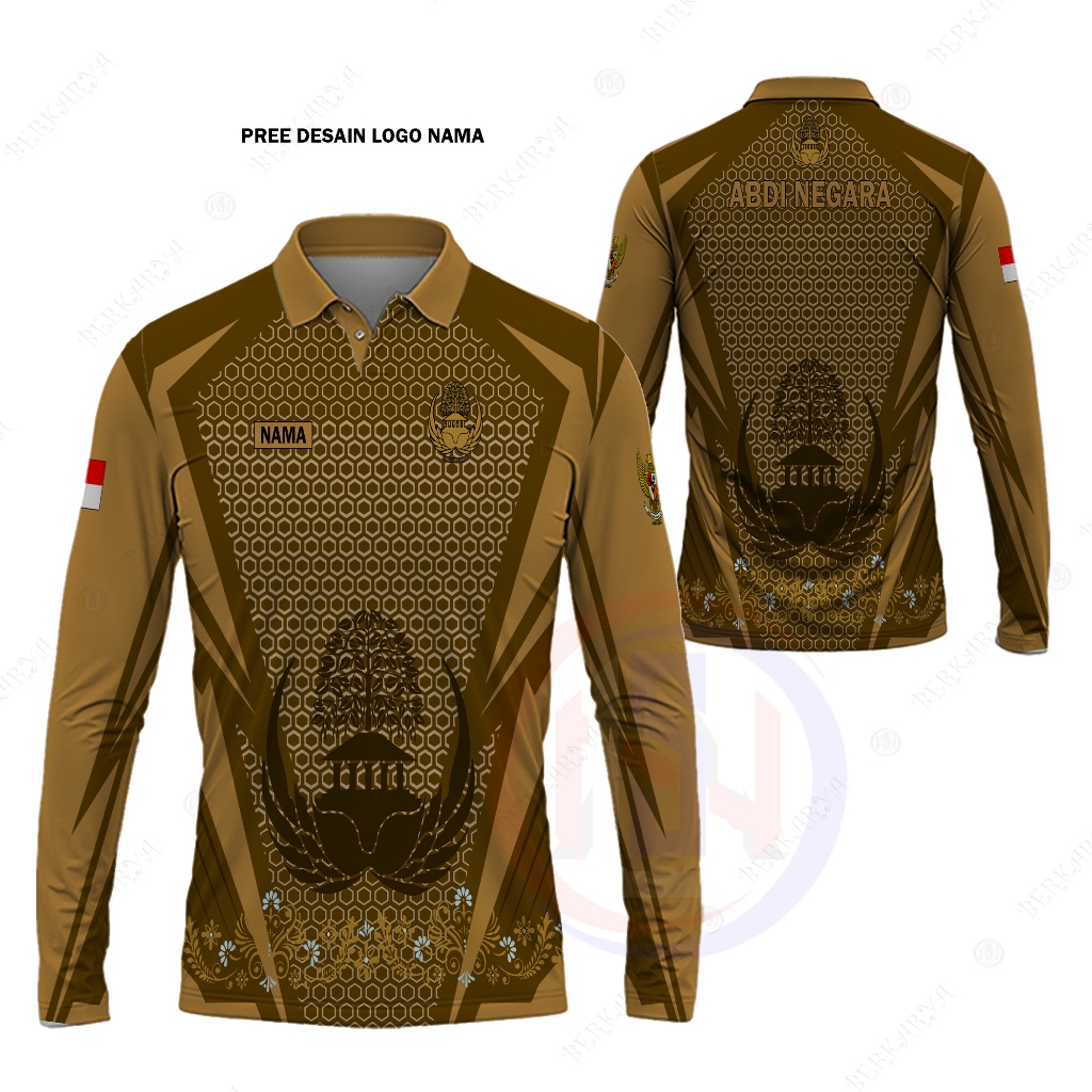 BAJU KORPRI PRIA / JERSEY POLO KORPRI / JERSEY KORPRI PRIA / KAOS POLO KORPRI PRIA FULLPRINTING