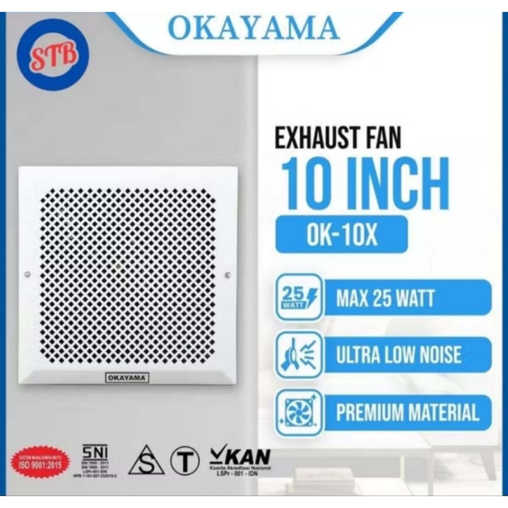 Exhaust dinding 10inch okayama