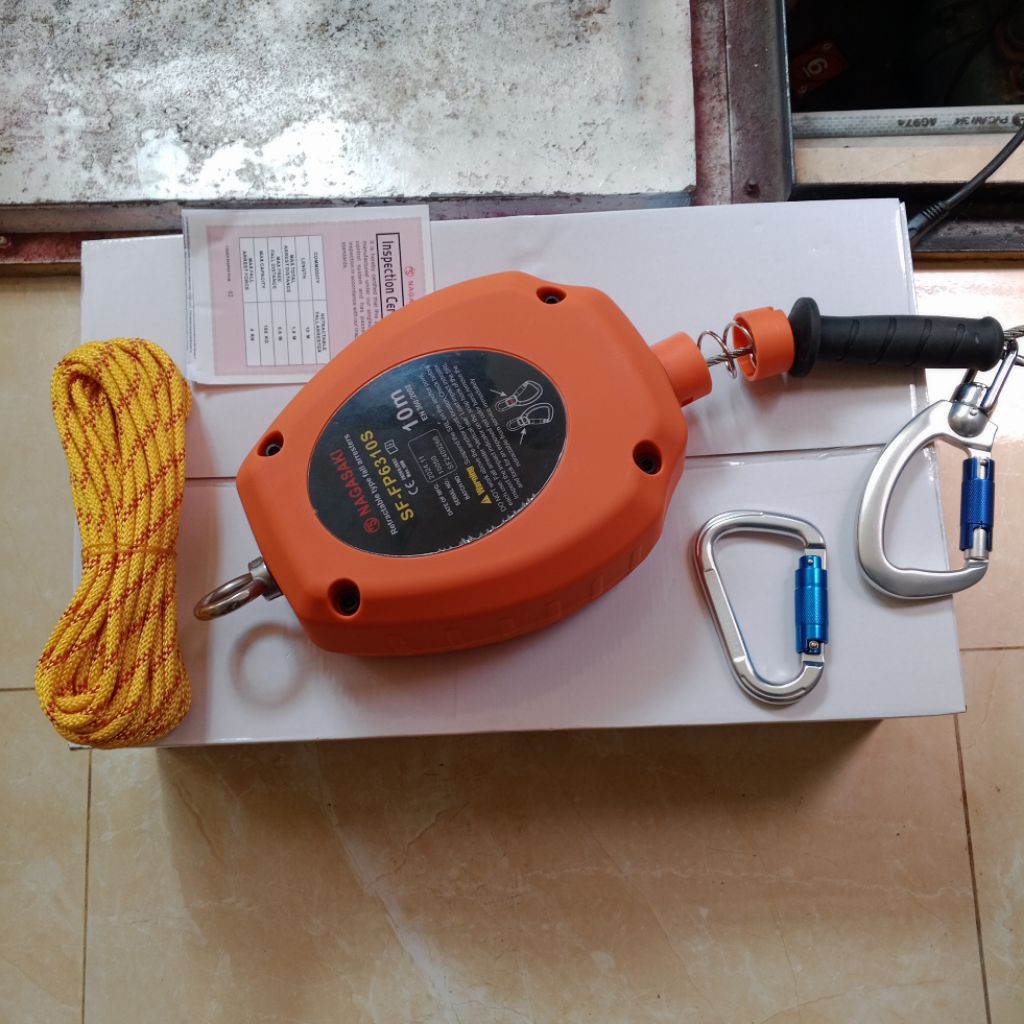 Safety Fall Arrester Retractable Nagasaki Varian size 6 - 20meter