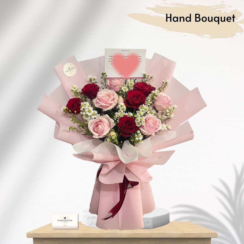 (kode 18) Buket Bunga Segar Malang/ Buket Bunga Asli/ Buket bunga malang