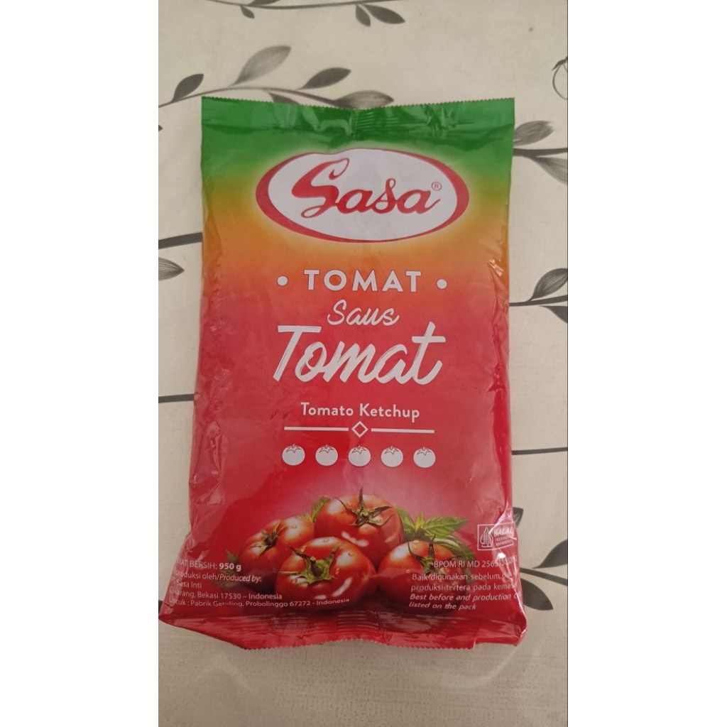 

sasa saus tomat/ tomato sauce/ ketchup/ saus sambal/ sauce/saus 950 ml