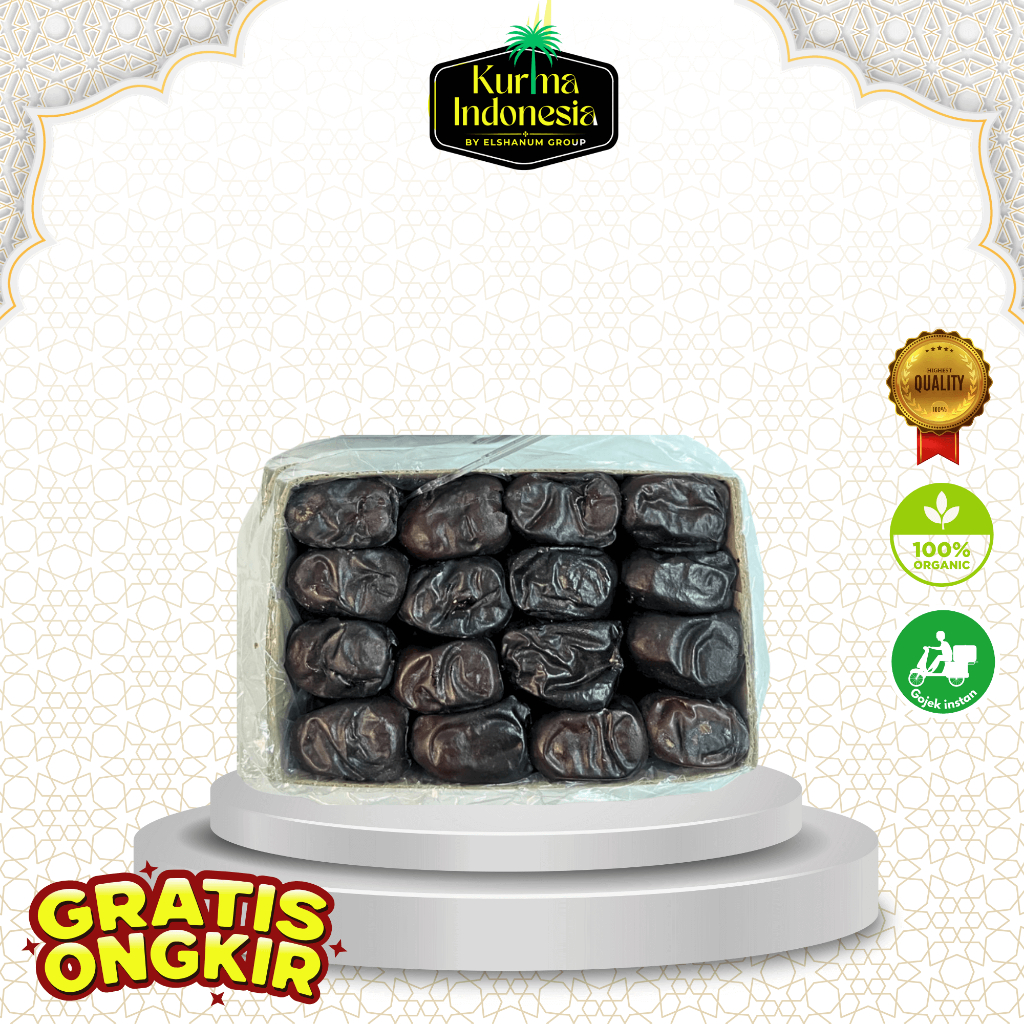 

Kurma Bam Iran 600gr / KURMA ANGGUR / KURMA BAM IRAN / KURMA BAM / Oleh Oleh Haji - Kurma Indonesia
