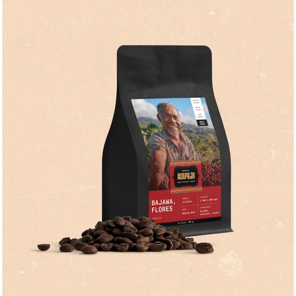

KAFEJI ARABICA BAJAWA (Whole Beans) - 250gram