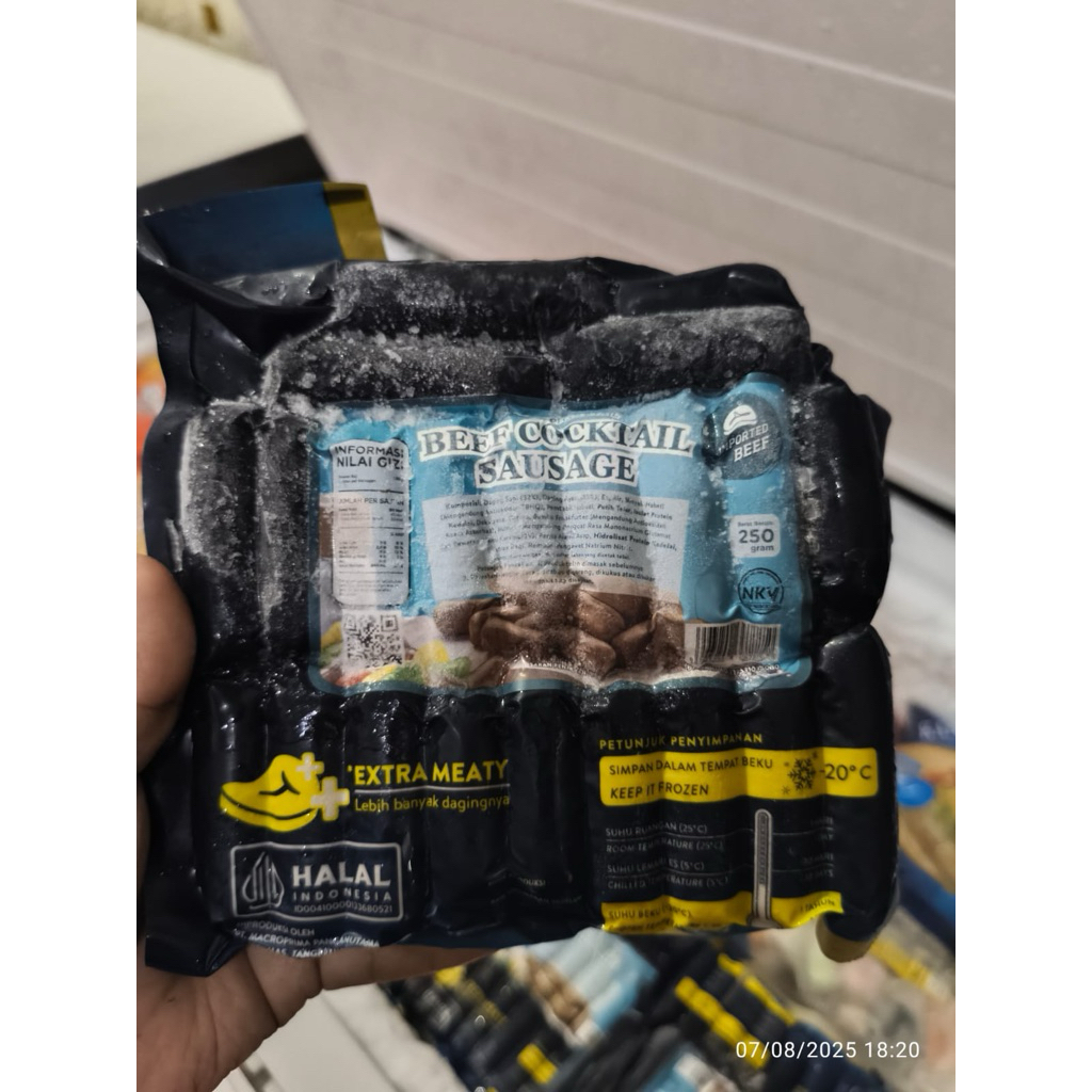 

Sosis Kanzler Beef Cocktail Sausage