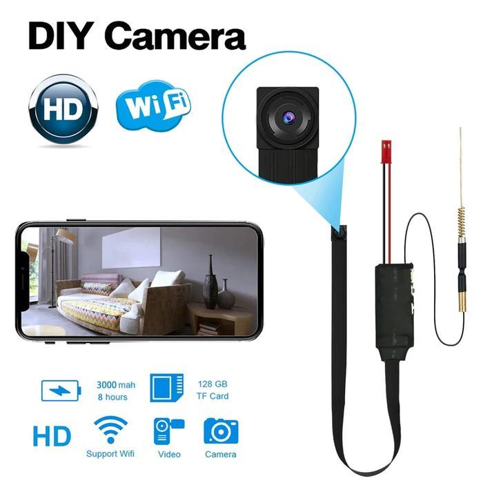 SPY CAMERA IP WIRELESS WIFI 8MP HIDDEN SPY CAM SUPER MINI FULL HD 4K Cctv Kamera