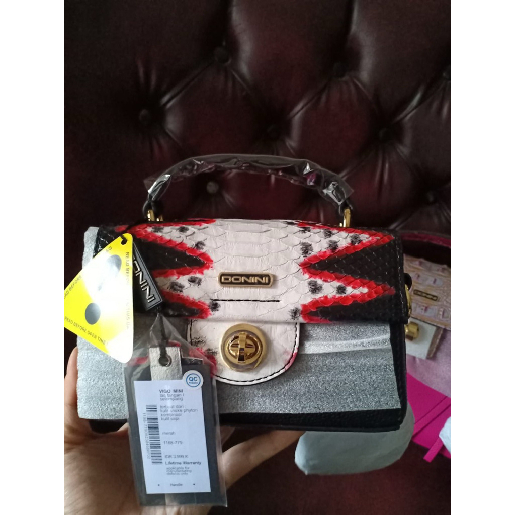 TAS DONINI VIGO MINI MERAH