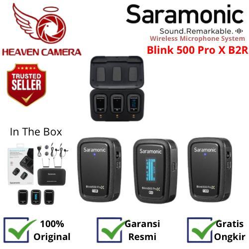 Saramonic Blink 500 Pro X B2R Dual Mic Wireless Saramonic Blink500 ProX B2 R Microphone