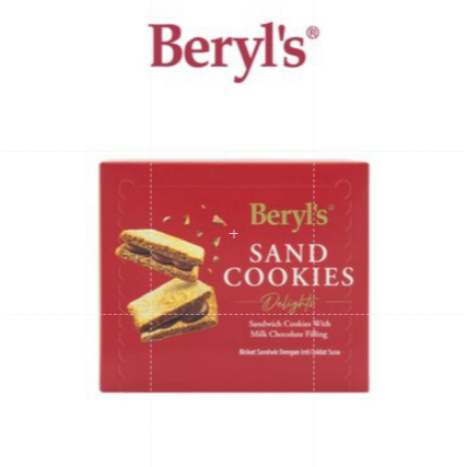 

Beryls Sand Cookies Delight Sandwich Cookies with Milk Chocolate