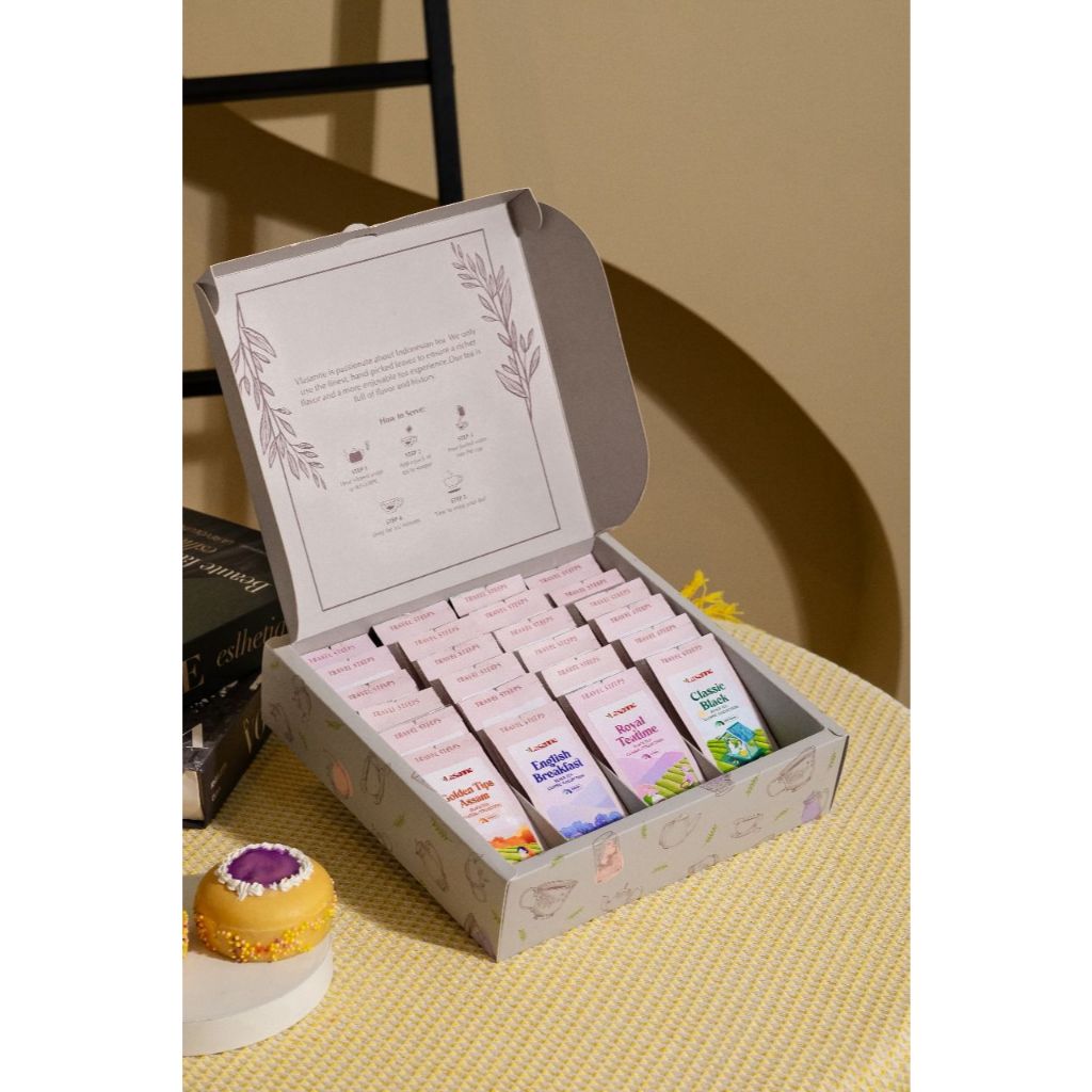 

Vlasanne Tea - Travel Steeps 24 tea pouches (120g)