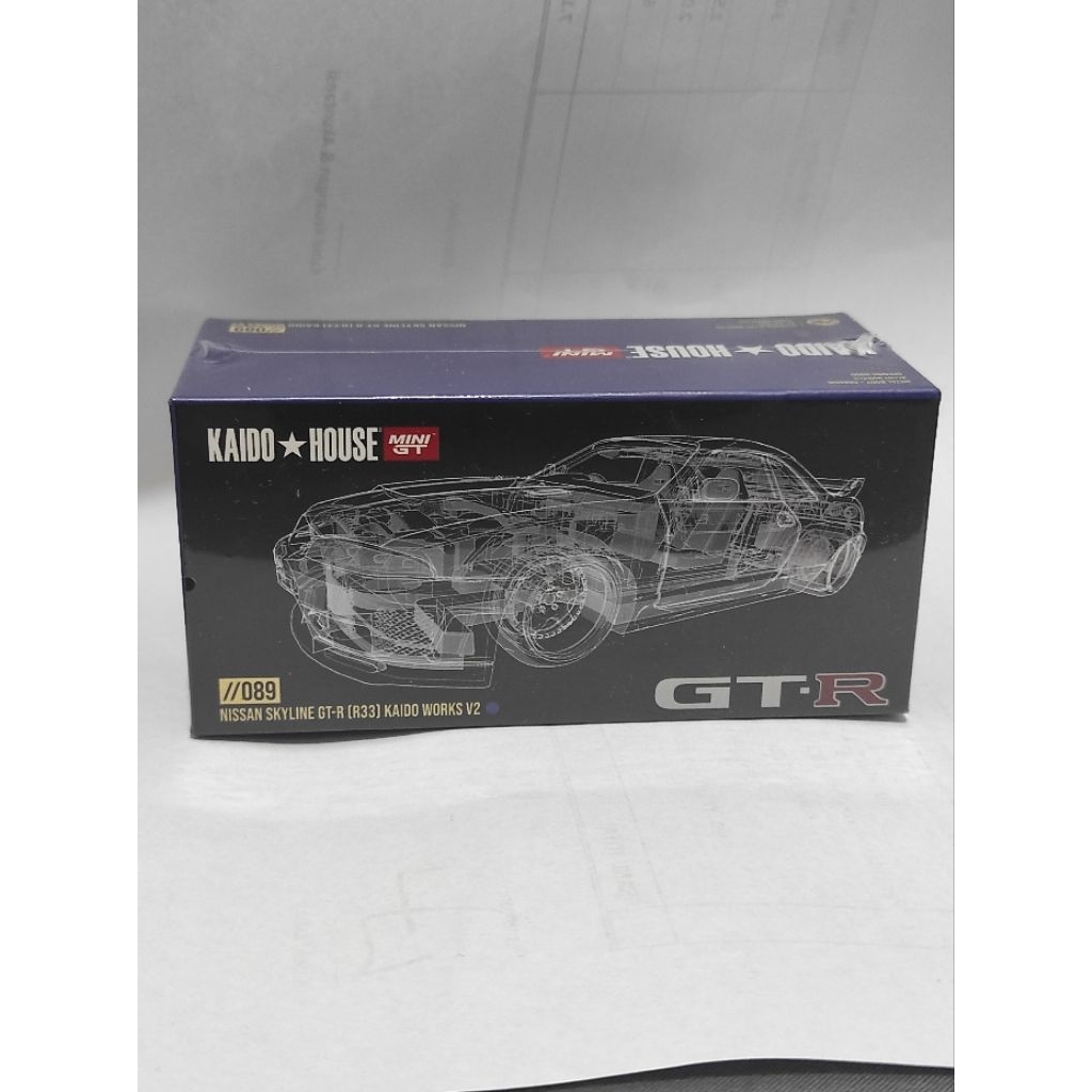 MGT Kaido House Nissan Skyline R33 (ungu)