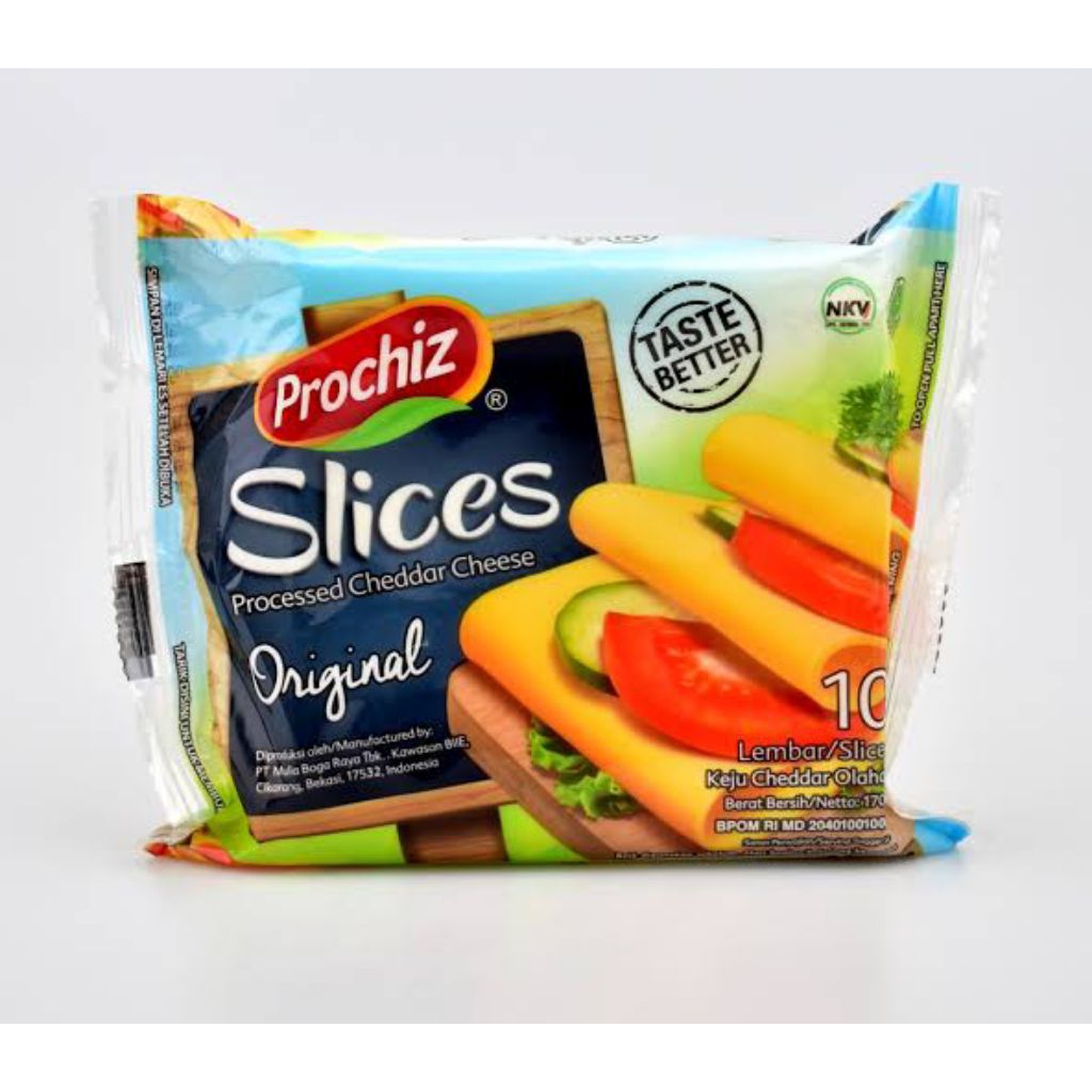 

Keju Prochiz Slice Original isi 10 pcs