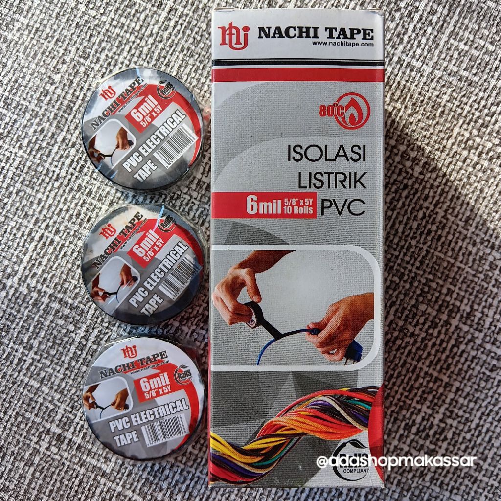 

Isolasi Selotip Tape Listrik / Bening / Berwarna / Bergambar