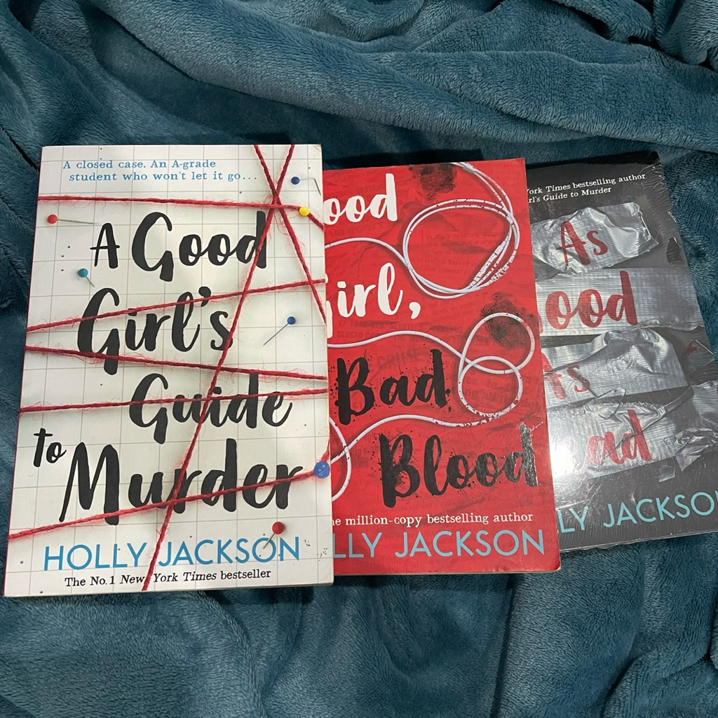 A Good Girl’s Guide to Murder Good Girl Bad Blood As Good As Dead Holly Jackson Buku Novel Preloved
