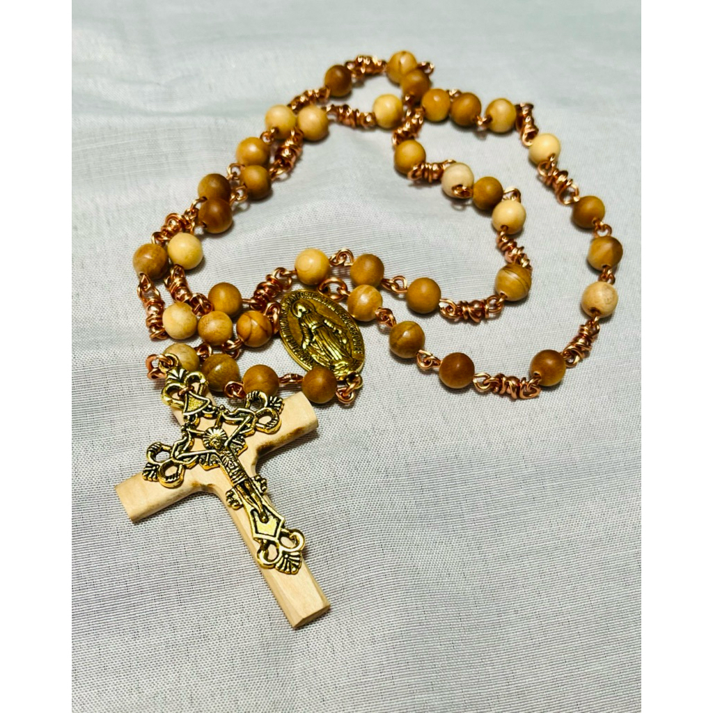 Rosario kayu cendana NTT st michael