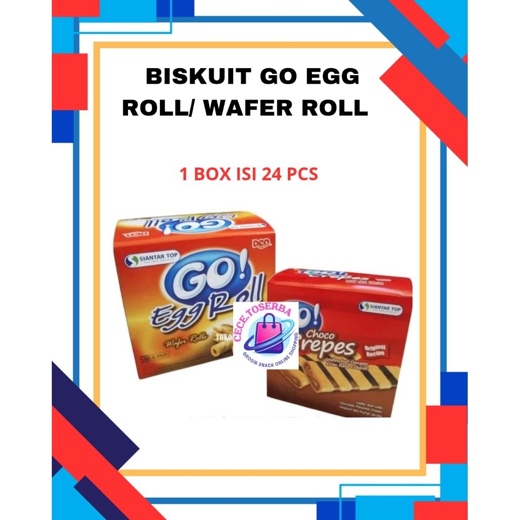 

Deo Go! Crepes/ Egg Roll coklat 24s ( SiantarTop)