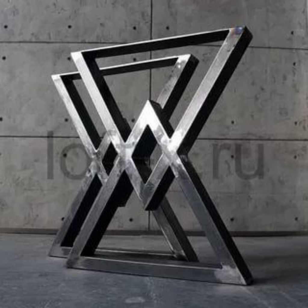 kaki meja besi holo 3x6