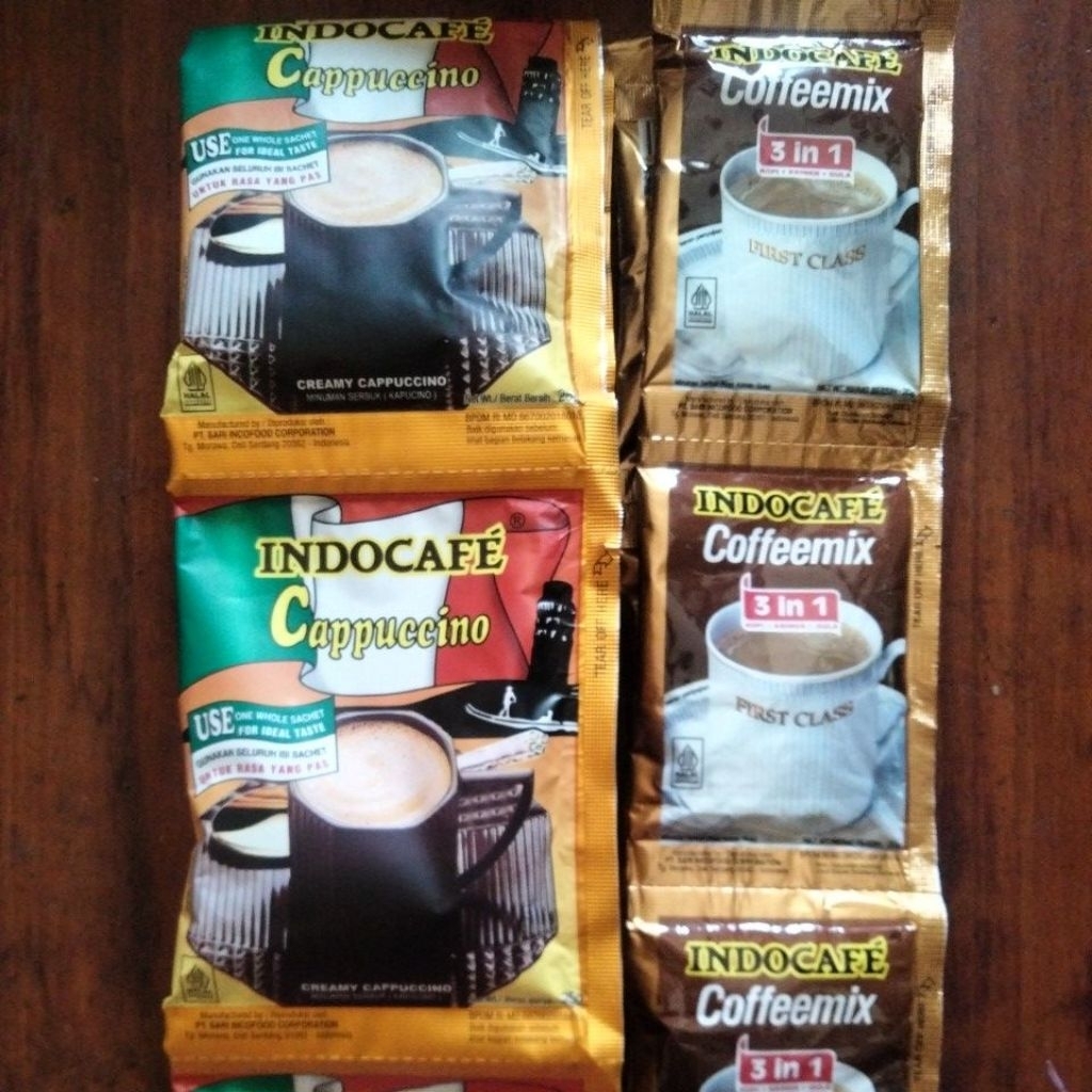 

INDOCAFE Capucino Coffeemix kopi Instan