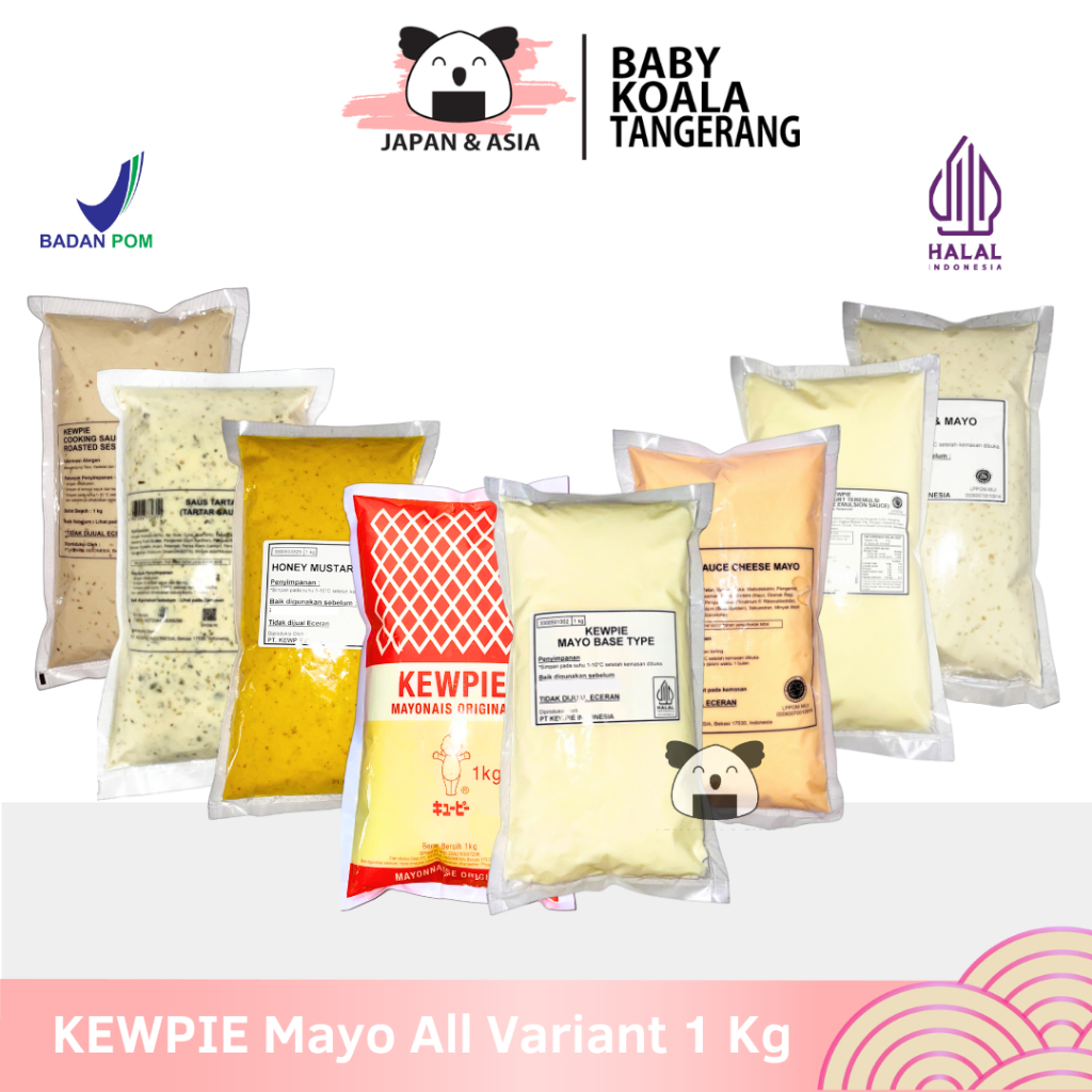 

KEWPIE Mayo Base Type 1 Kg │ Mayonnaise -BKT
