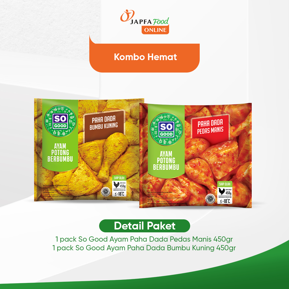 

So Good Paha Dada Bumbu Kuning dan Pedas Manis 450 gr