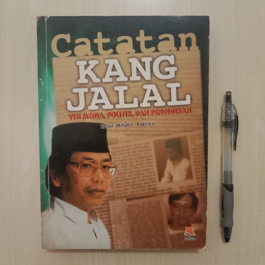 CATATAN KANG JALAL - VISI MEDIA, POLITIK, DAN PENDIDIKAN - Buku Bekas Murah Original - B1