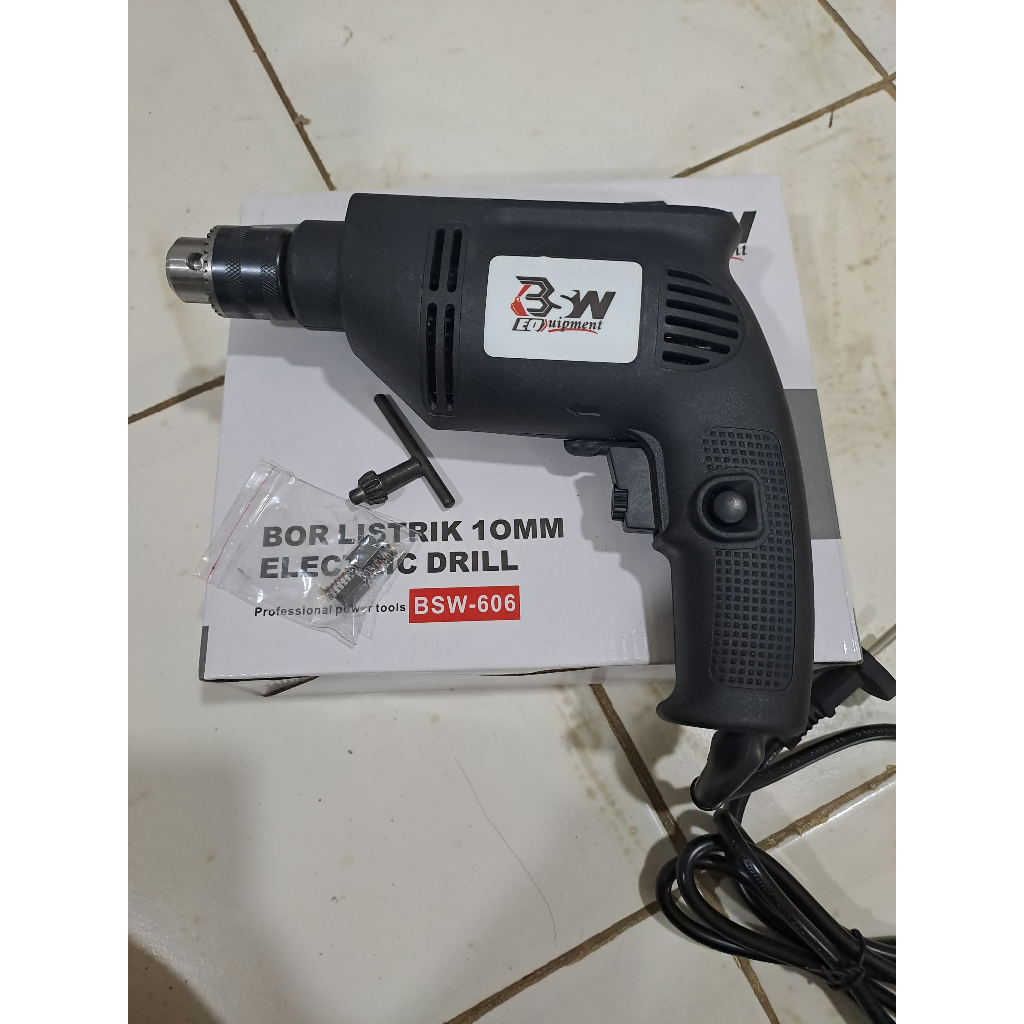 TERMURAH Mesin Bor tangan listrik / Bor beton / Bor tembok / Alat bor Obeng bor kayu